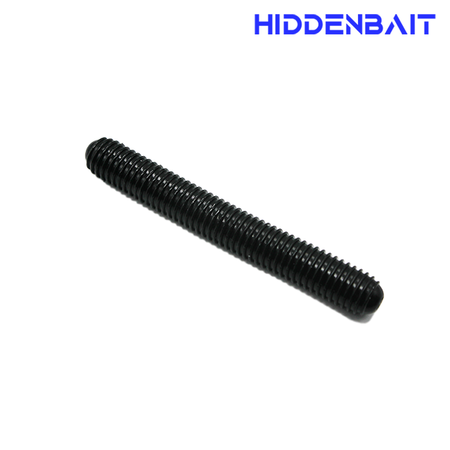 히든베이트 칼리케 싱커 내장형 소프트베이트 배스루어 배스웜 H006 GRAY RED BLACK, 9.9cm - 상세 이미지 2