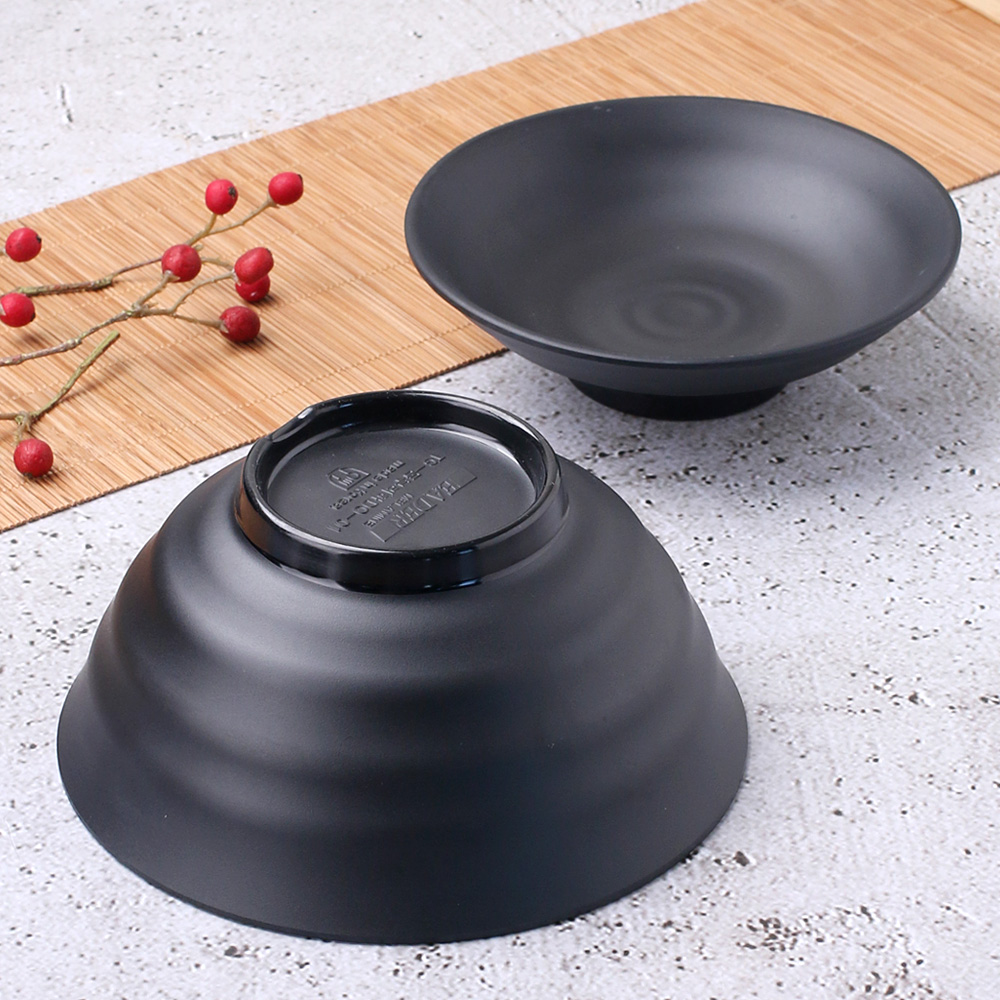 먹토 멜라민 그릇 앞 접시 나눔 반찬 중국집 식당 업소용 식기 14.2cm, 돔부리세트 대 - 상세 이미지 3