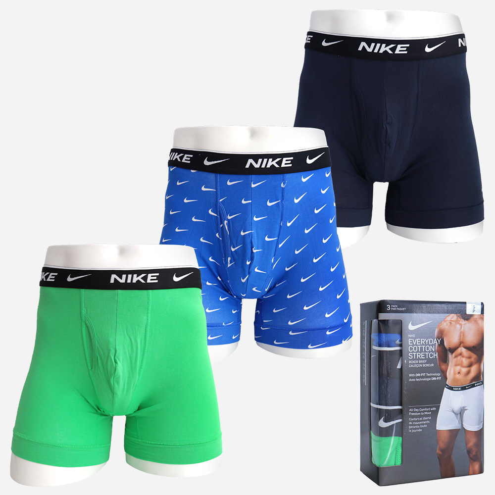 나이키 남성 기능성 속옷 드로즈 브리프 팬티 3팩