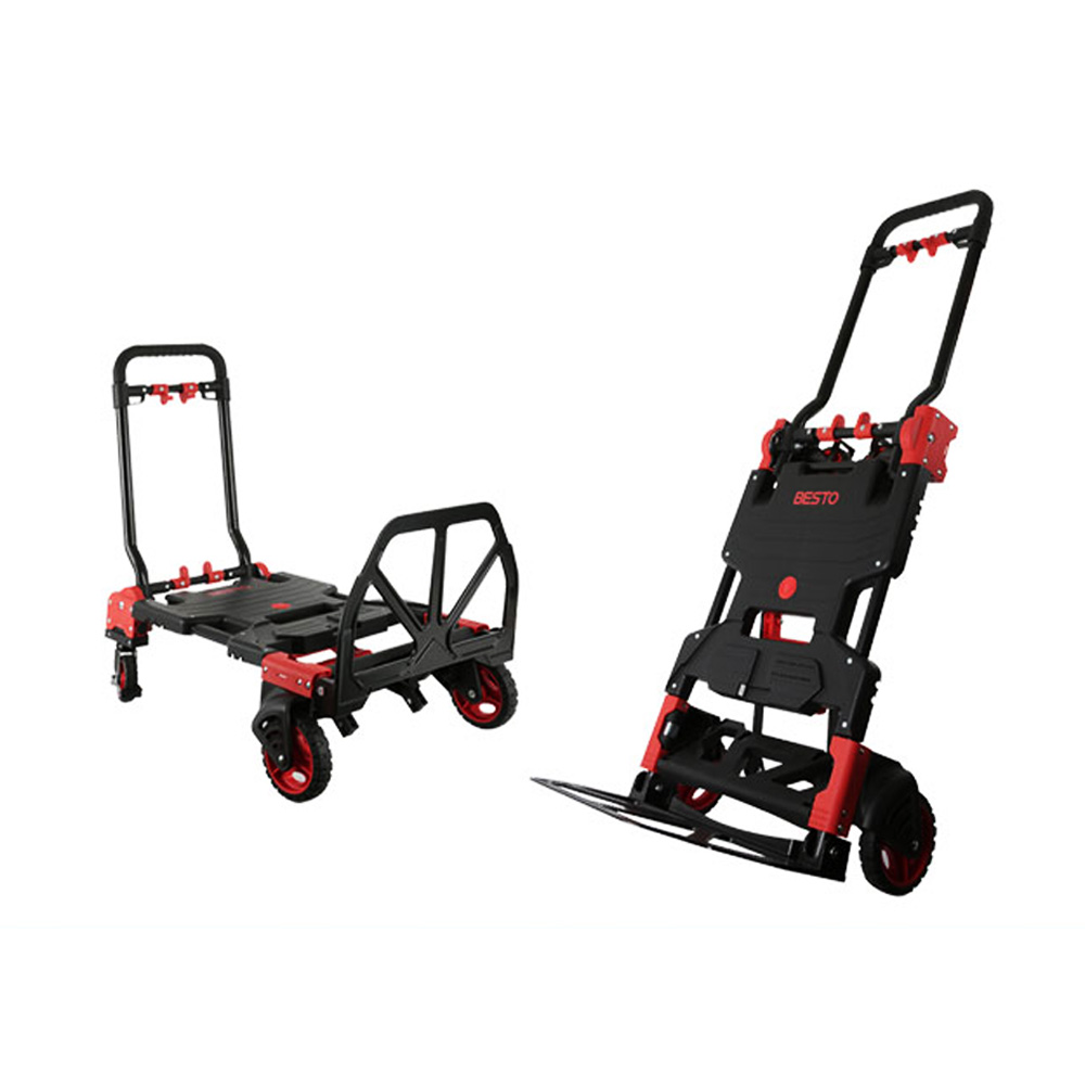 2in1 트랜스폼 접이식 쇼핑카트 장바구니 캐리어 손수레