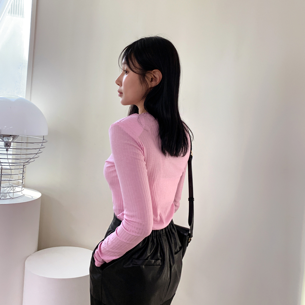 모어드 어깨 패드 티셔츠 - 상세 이미지 5
