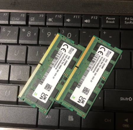 SK 하이닉스 HMCG78AGBSA095N 16G 1RX8 5600B DDR5 SODIMM 노트북 메모리