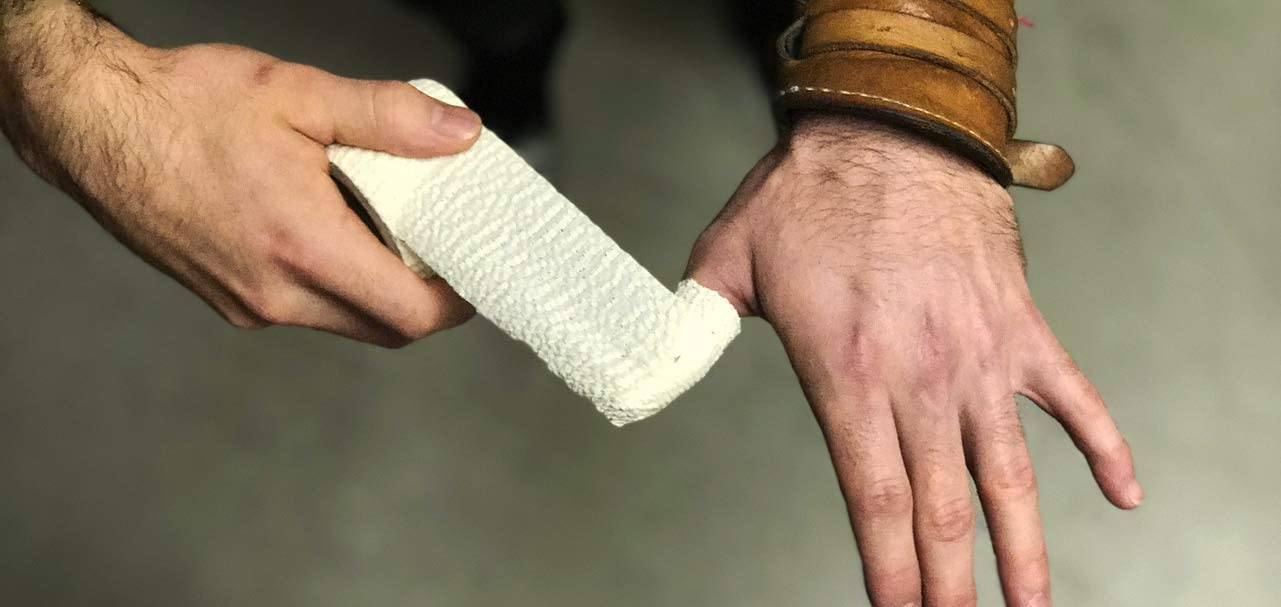 ABG 훅그립 테이프 크로스핏 바벨 역도 클라이밍 중약지 테이프 2.5cm - 상세 이미지 4