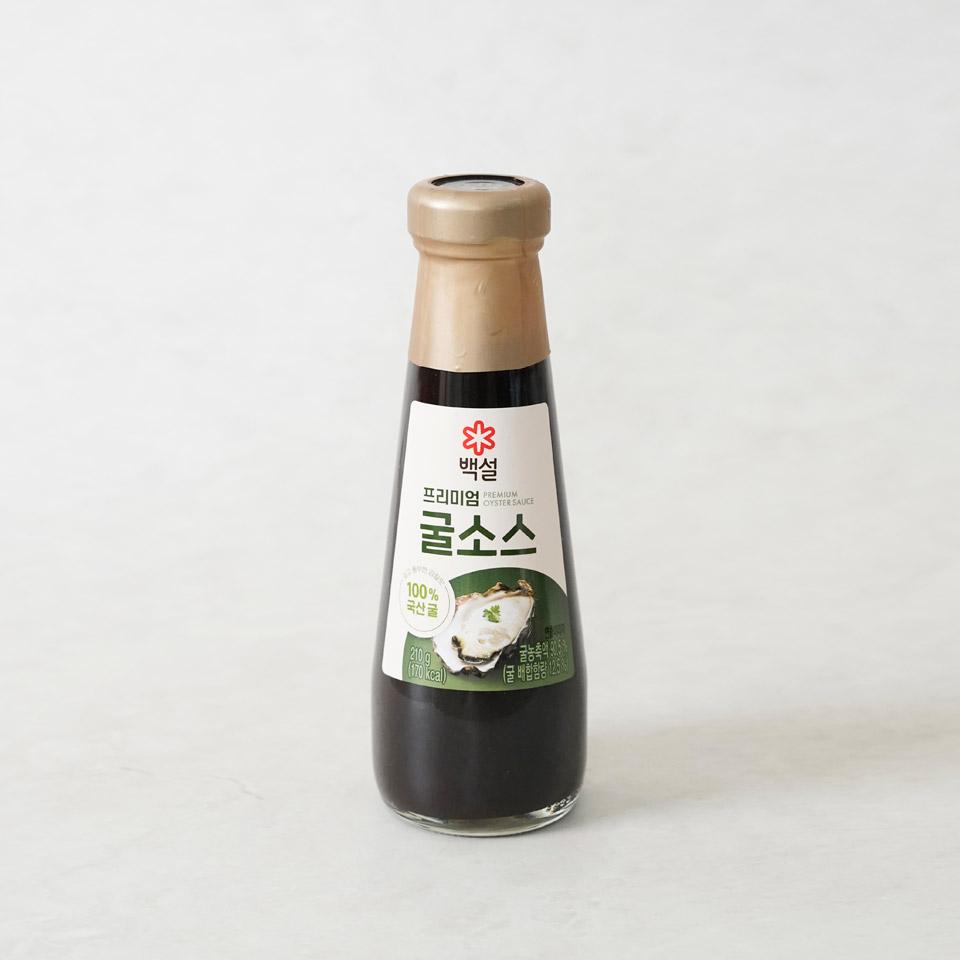 메가마트 CJ 백설 남해굴소스 210g - 상품 이미지