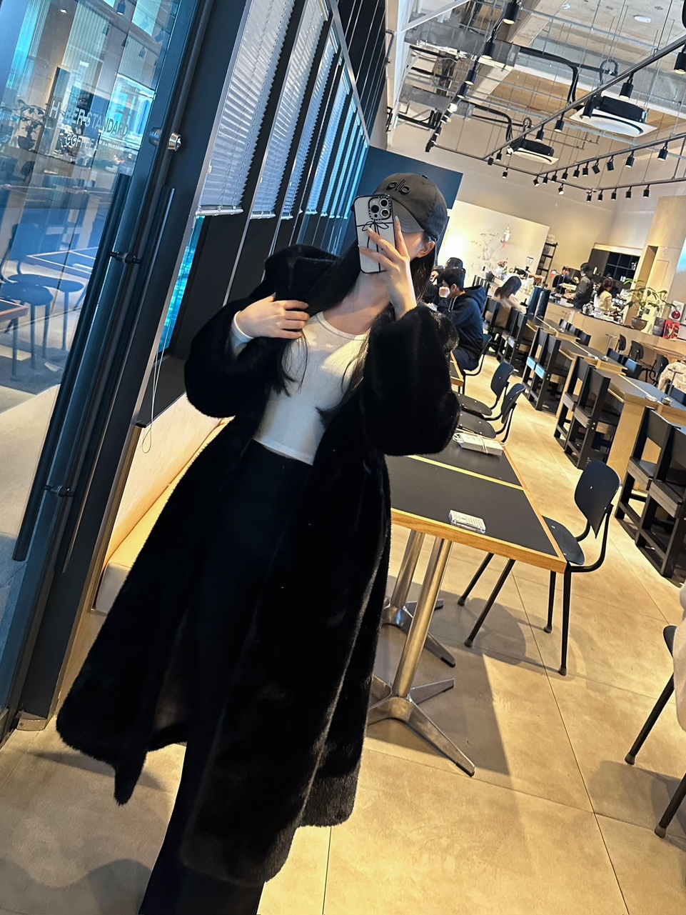 [주문폭주🔥] 베이퍼 스트링  무스탕 후드 퍼 코트 최저가 주문량미침 상세 이미지 23