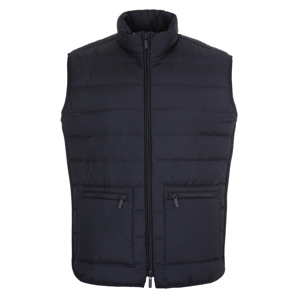톰브라운 퍼넬 넥 울트라 라이트 패딩 조끼 MVD026X F0241 415 (2025 S/S) SIZE 4 - 메인 이미지