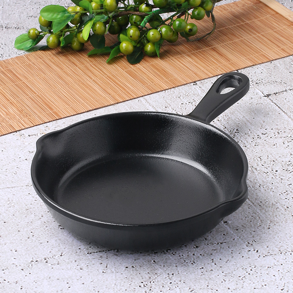 먹토 멜라민 그릇 앞 접시 나눔 반찬 중국집 식당 업소용 식기 17.3cm, 허브 손잡이접시 - 메인 이미지