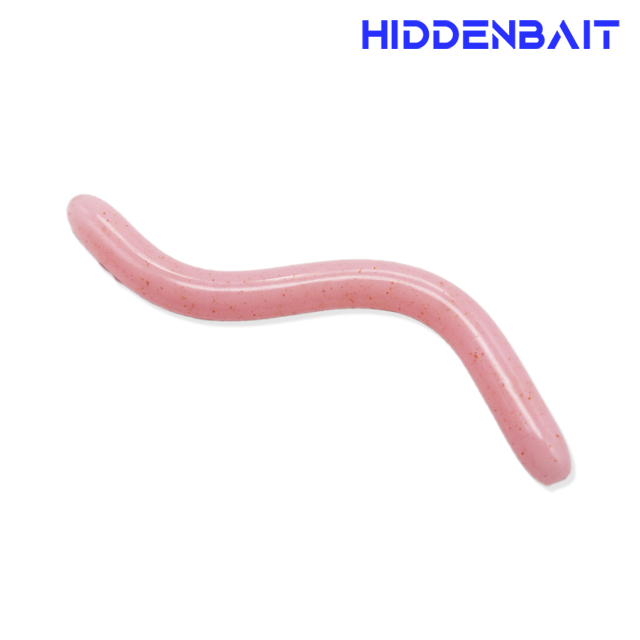 히든베이트 카르메 프리리그웜 배스낚시 배스루어 H008 LIGHT PINK, 14cm - 메인 이미지