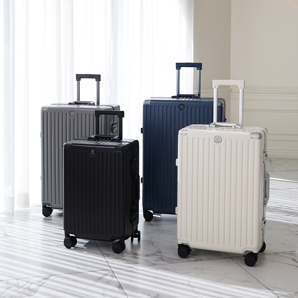 프레지던트 스타트립 YM3098 알루미늄 폴리카보네이트 화물용 연예인 프리미엄 여행가방 캐리어