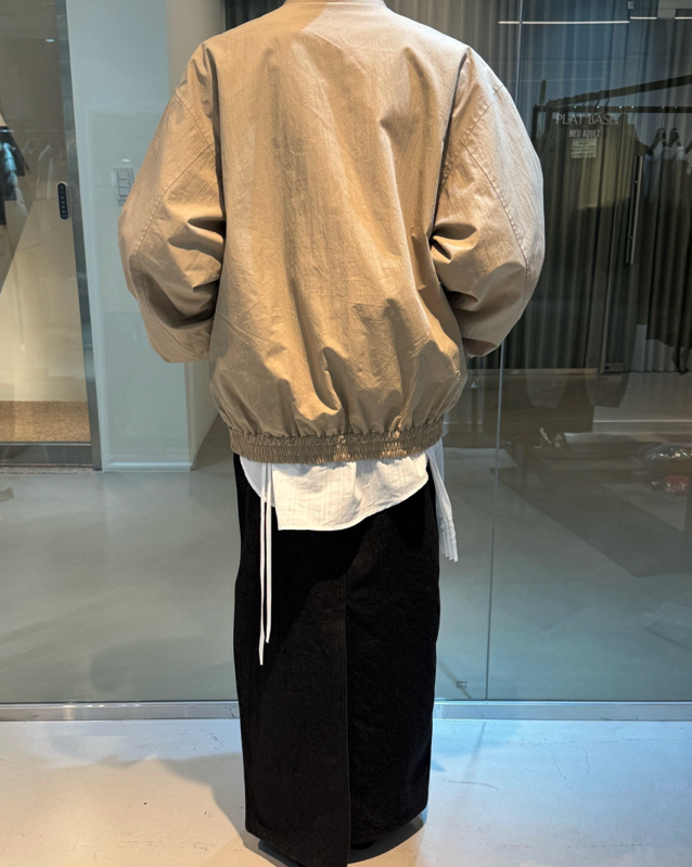 봄 루즈핏 캐주얼 간절기 자켓 빈티지 여성 비죠 하이넥 블루종 점퍼 (브라운) 상세 이미지 13