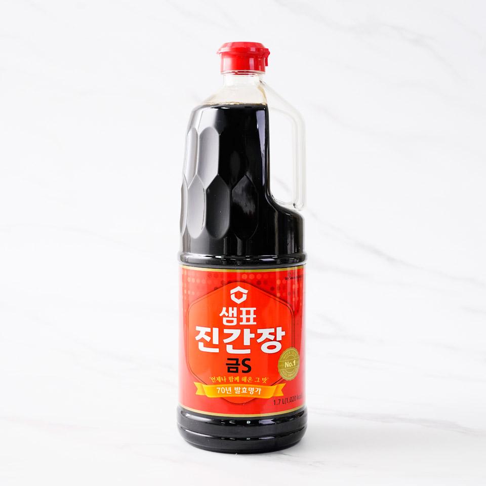 메가마트 샘표 진간장 금S 1.7L - 메인 이미지