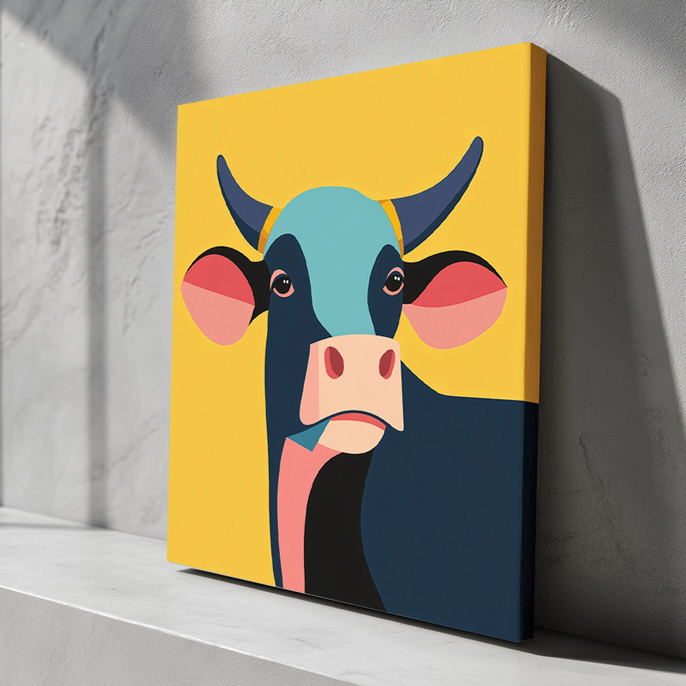 쥐(풍요) 45X45 캔버스액자 십이간지그림 - 상세 이미지 2