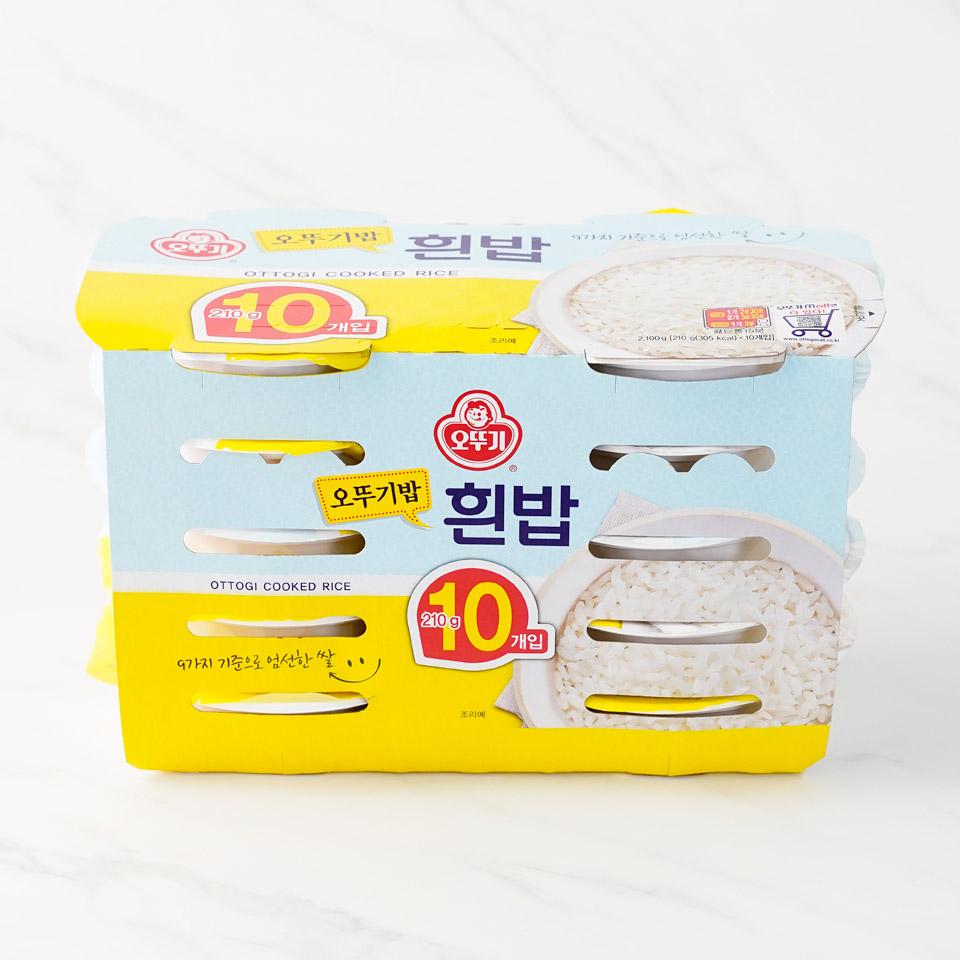 메가마트 오뚜기 오뚜기밥 흰밥   210gx10 - 상세 이미지 2