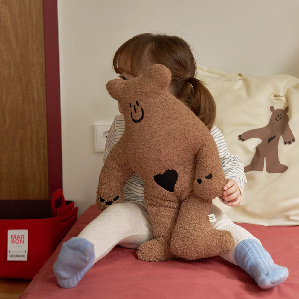 뽀글이 캐릭터 모양 쿠션 소파 인테리어소품 강아지 인형 포인트