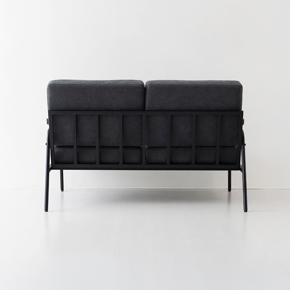 네르센 패브릭 소파 2인 T323 다크그레이 1377.4037