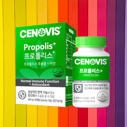 세노비스 프로폴리스 플러스(+) 아연 60캡슐X1개 - 상세 이미지 2