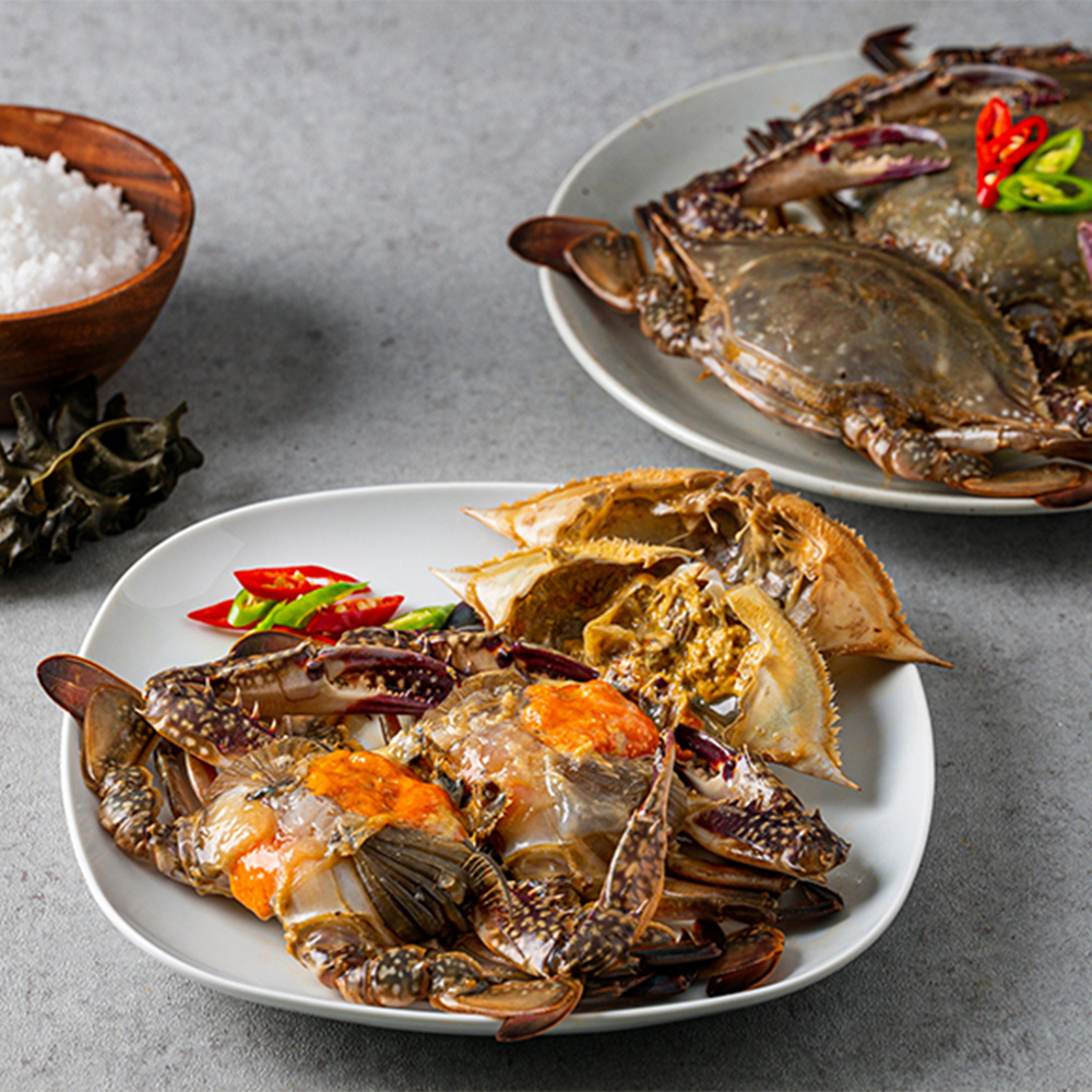 [조이스팜] 바담바담 간장게장 1KG 2마리 1통 : 경기도주식회사