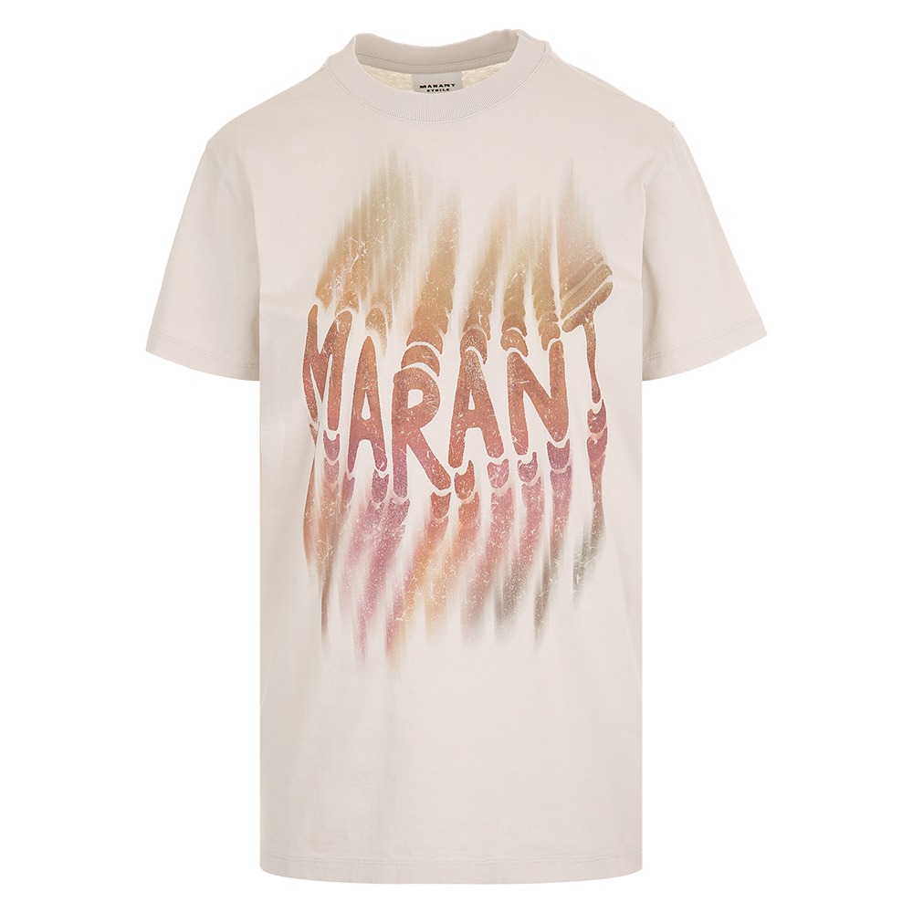 이자벨마랑 에크루 반팔티 TS0147FA C1N07E 23EC (2025 S/S) XS,S - 상품 이미지
