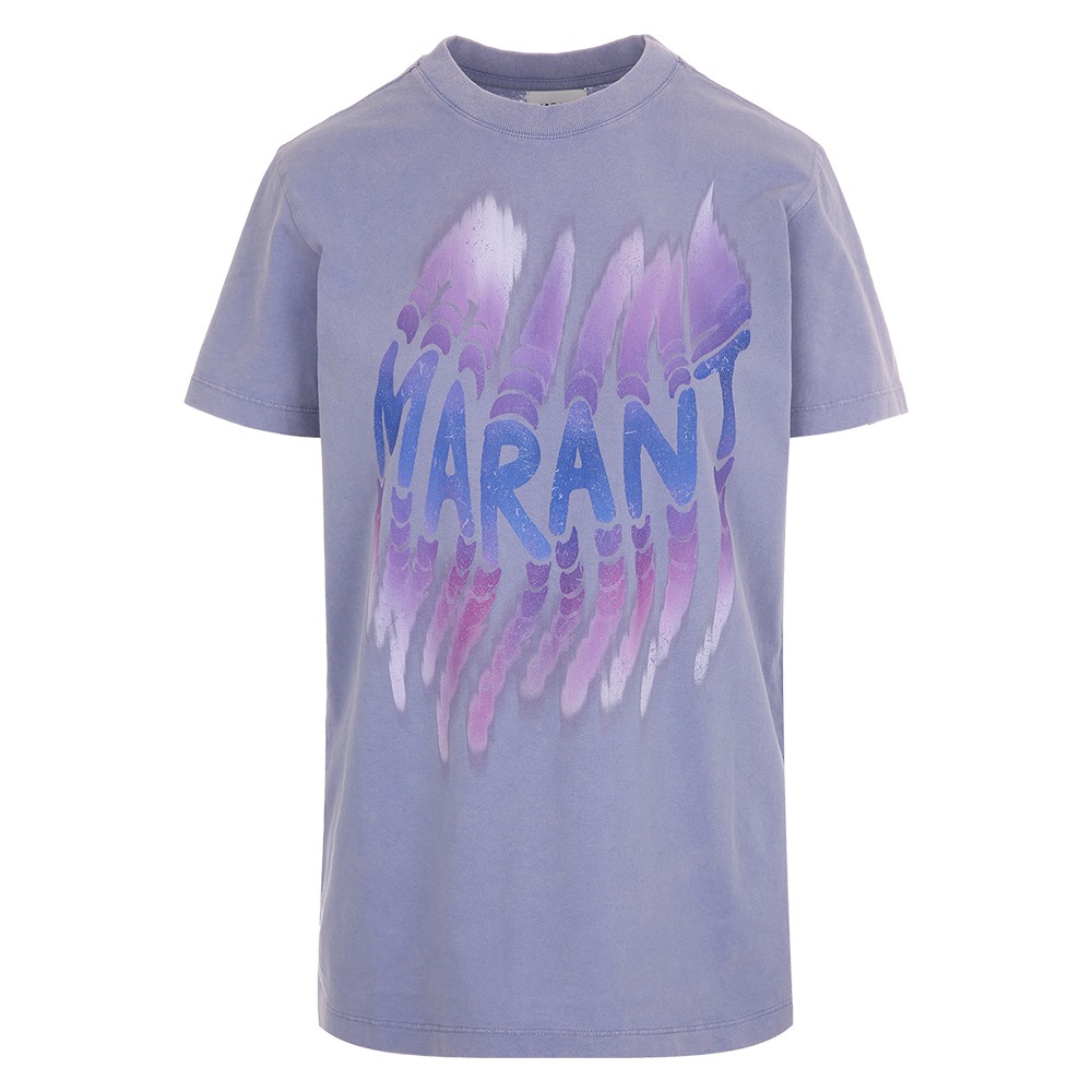 이자벨마랑 ZOELINE 로고 반팔티 TS0147FA C1N07E 30LR (2025 S/S) XS - 상품 이미지