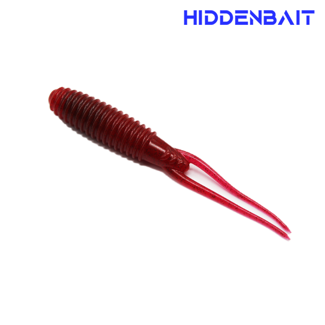 히든베이트 아르케 싱커내장형 소프트베이트 배스웜 배스낚시 H005 CHERRY, 10cm(4인치)