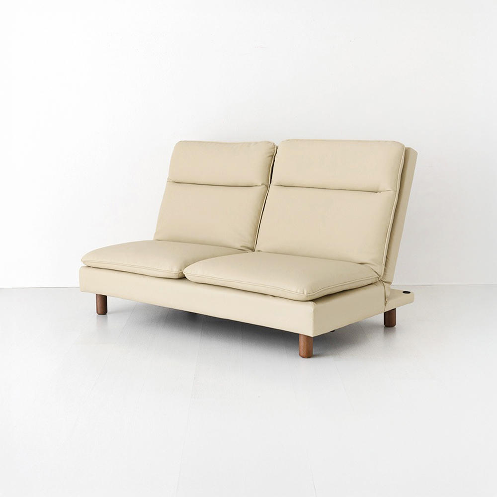 텐제르 2인 리클라이너 좌식소파 베이지 3825.6459