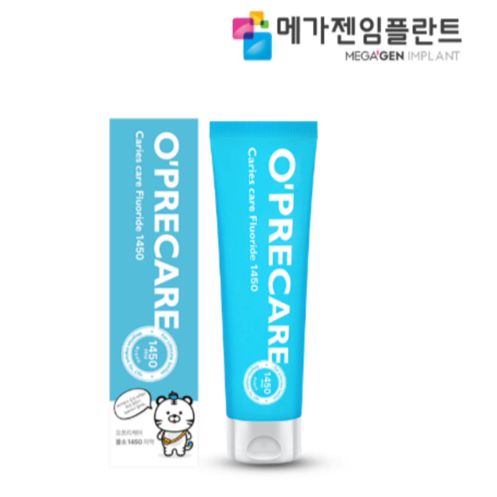 메가젠 오프리케어 불소 1450 치약 고불소치약 충치예방 교정 임플란트 치약 - 상세 이미지 5