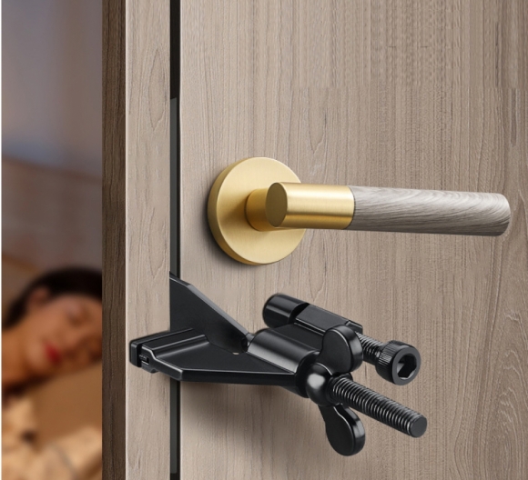 휴대용 유럽여행 도어락 문 잠금장치 호텔 현관문 안전고리