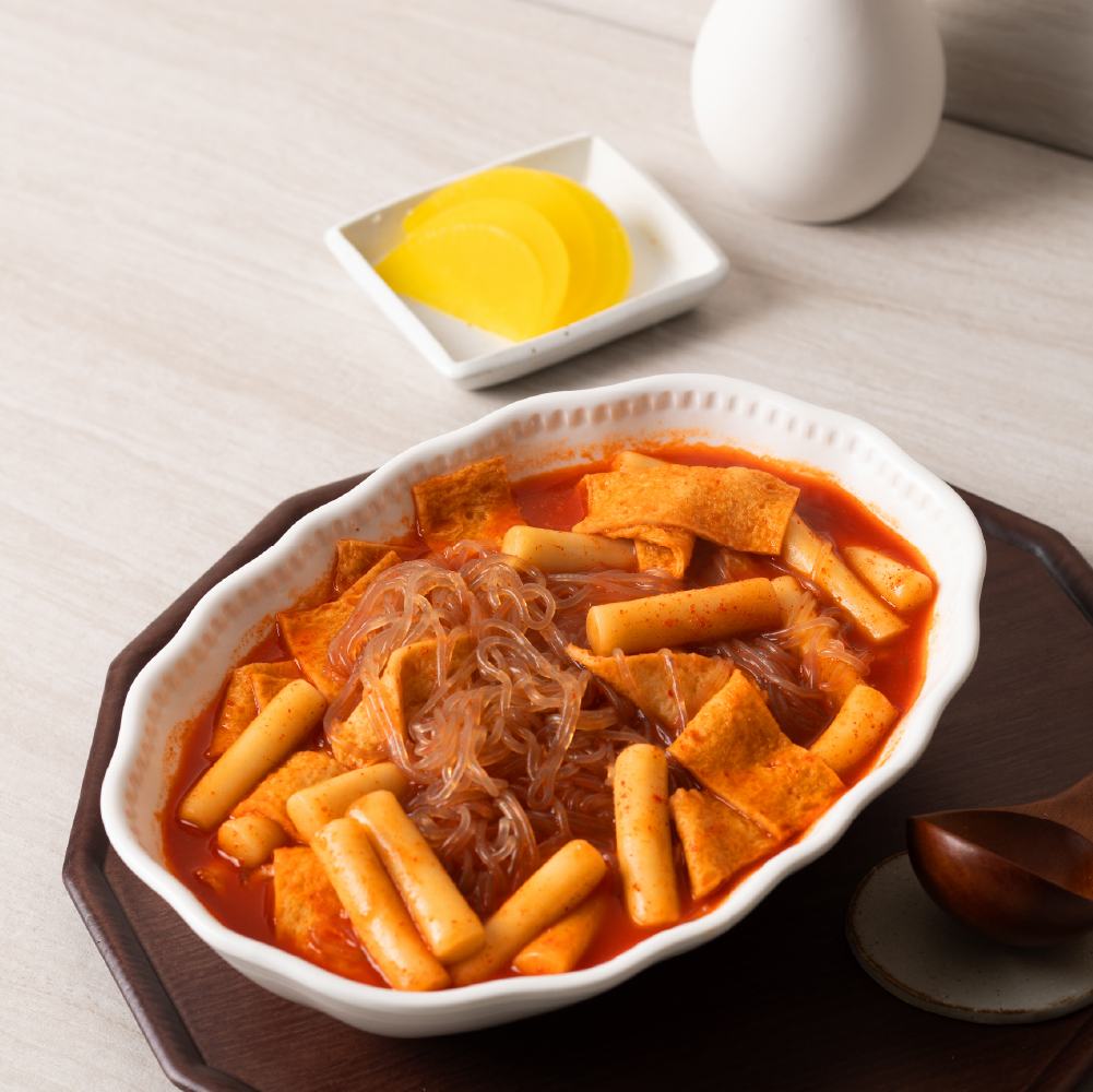 아지매 당면 떡볶이 (기본맛/매운맛) 떡볶이 밀키트 730g - 상세 이미지 4