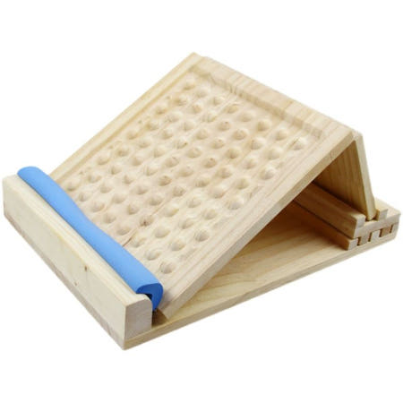 [해외]실제 나무 라진보드 다리 마사지 근육 풀기 보드 조절형 이완 환경 친화적 도트마사지8레벨무료30피트담금파우더+사진+패드