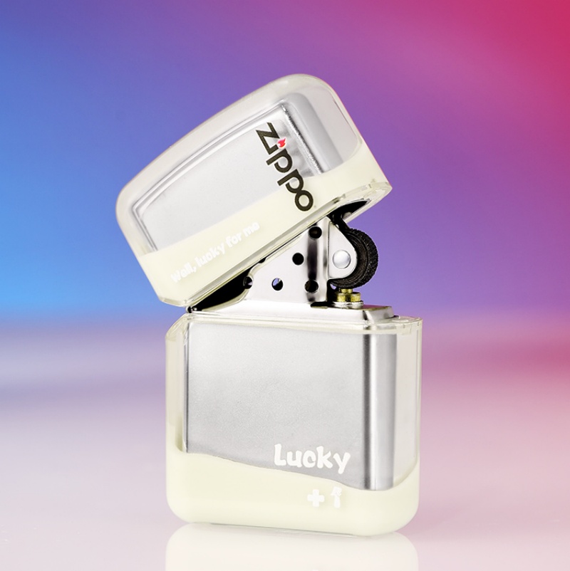 지포라이터 야광 네온 모래시계 발광 라이터 ZIPPO - 상품 이미지