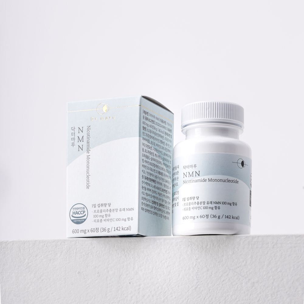 NMN 브로콜리 추출물 함유 엔엠엔 닥터마루 600mg x 60정 - 상세 이미지 2