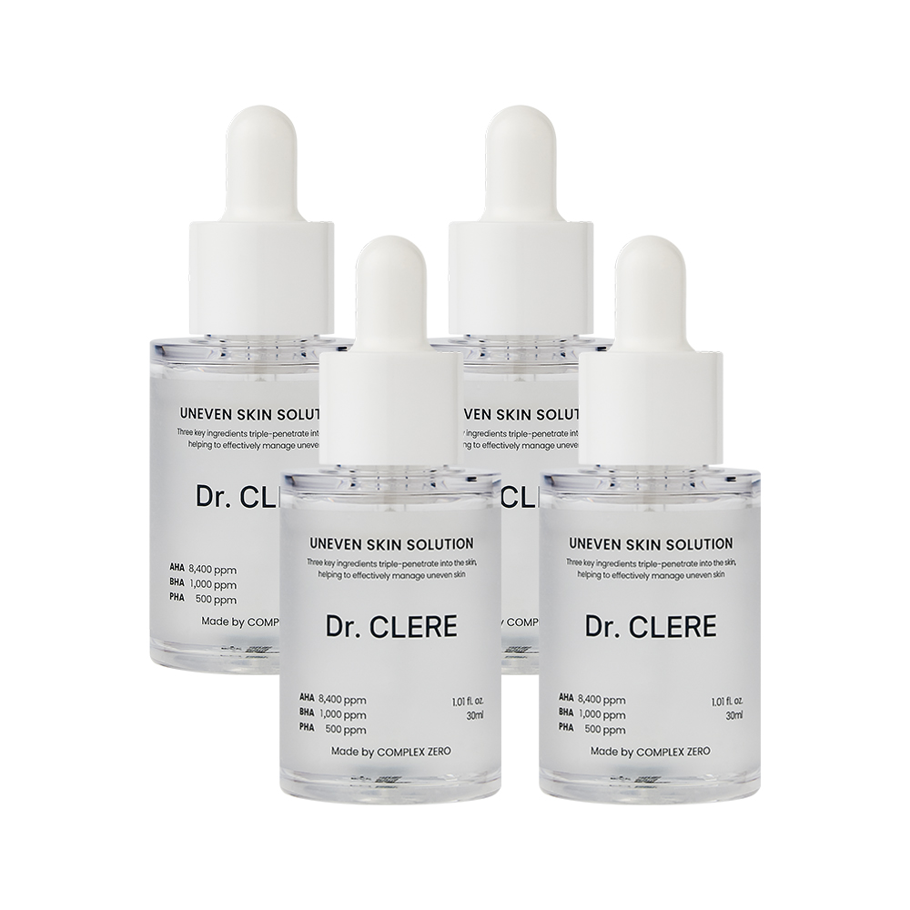 [임상실험3종 통과완료] 닥터끌레르 좁쌀 요철 피부 솔루션 30ml, 4개 - 상품 이미지