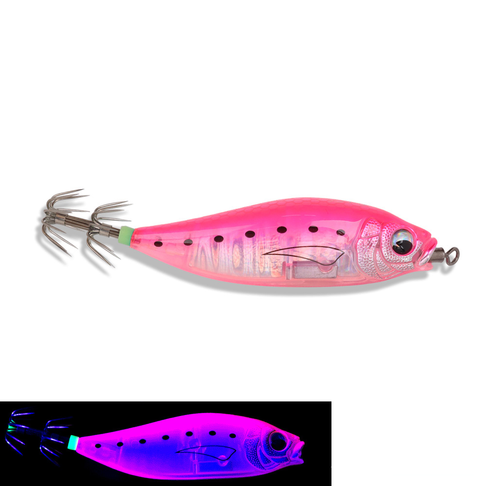 캣츠크로우 모잉 롤링에기 심해 갑오징어 쭈꾸미 에기 No.11 핑크, 6cm