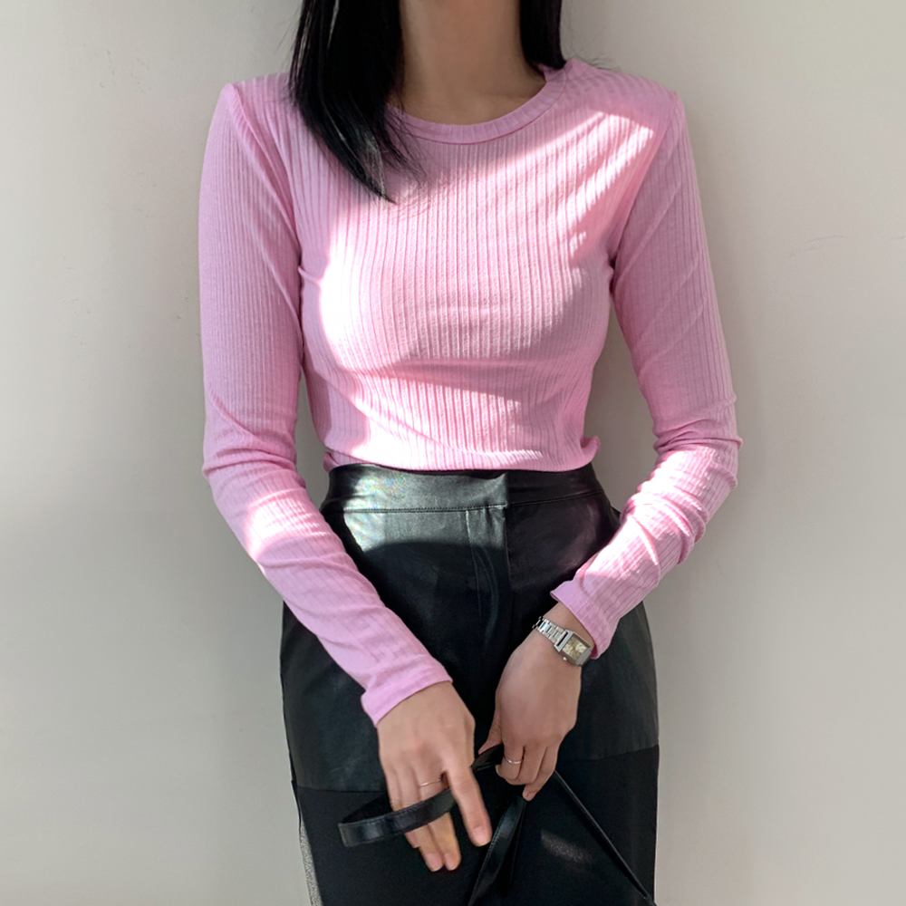 모어드 어깨 패드 티셔츠 - 상품 이미지