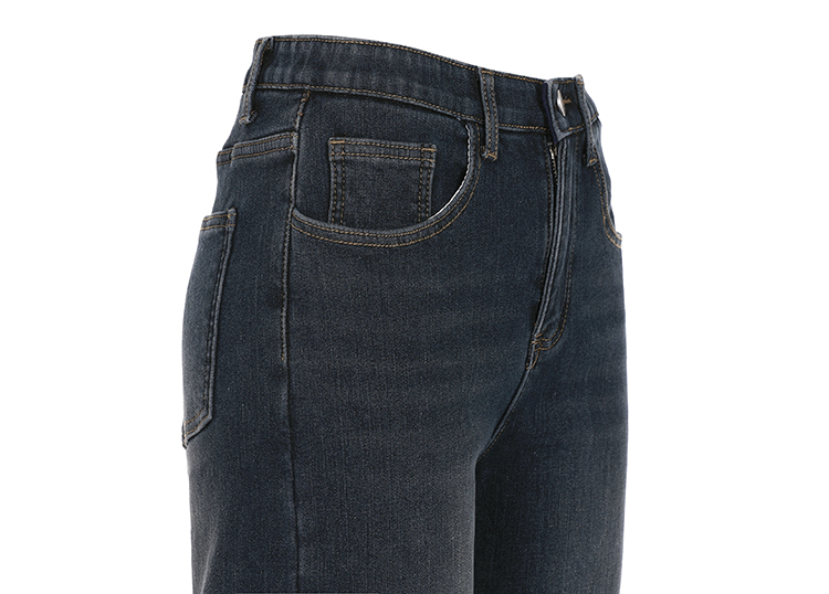 [S-XL] 예시카 히든 밴딩 세미와이드 핏 데님 YJ1DP507 - 상세 이미지 5