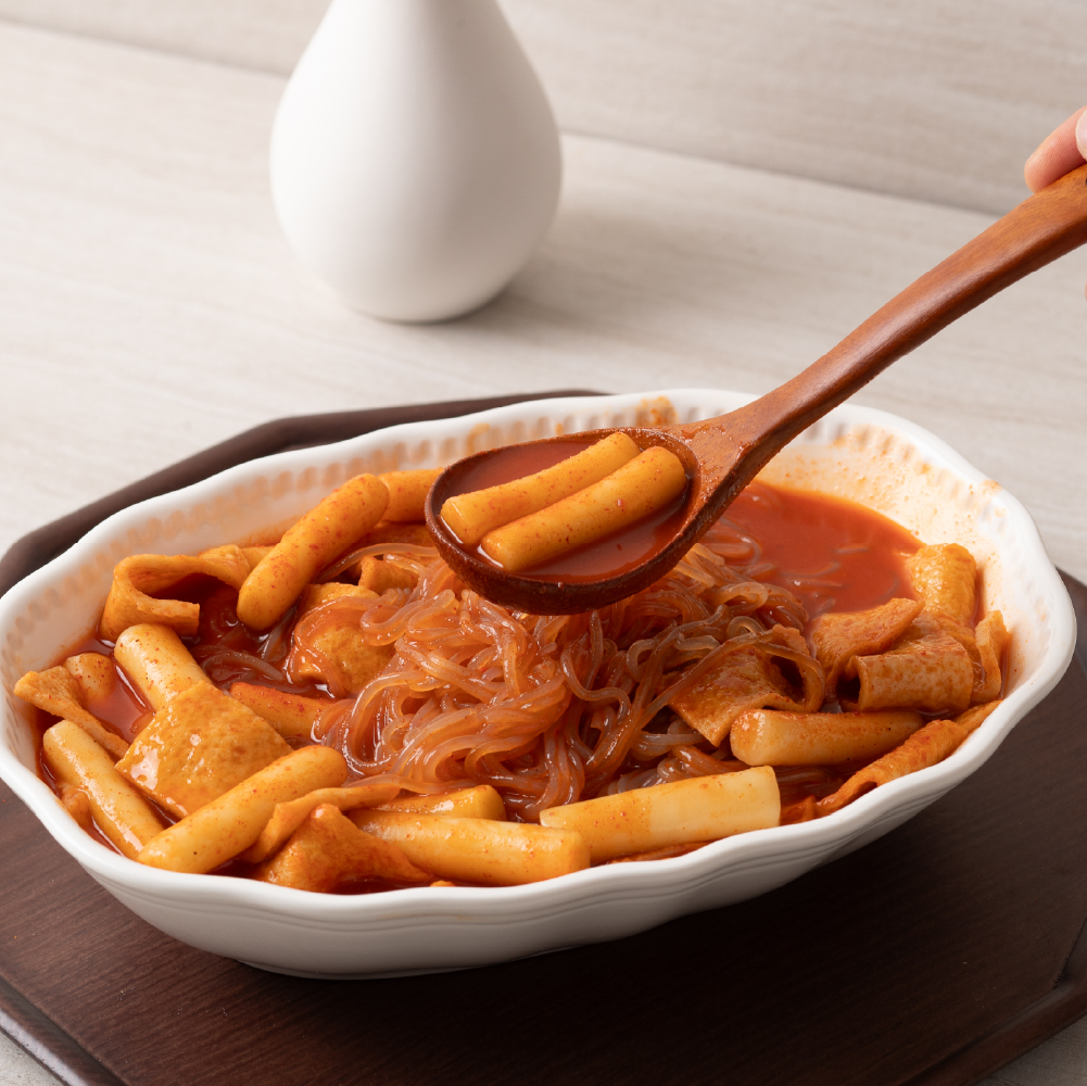 아지매 당면 떡볶이 (기본맛/매운맛) 떡볶이 밀키트 730g - 상세 이미지 5