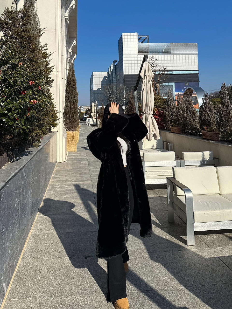 [주문폭주🔥] 베이퍼 스트링  무스탕 후드 퍼 코트 최저가 주문량미침 상세 이미지 30