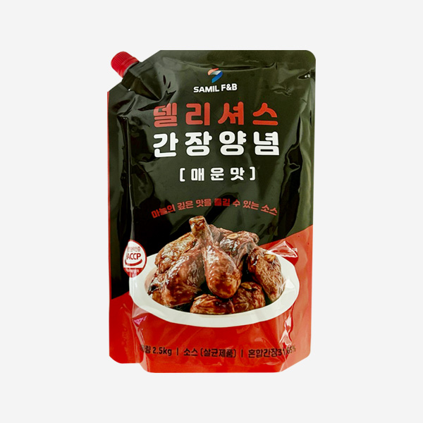 삼일 델리셔스 간장양념(매운맛) 2.5kg : 애니원쿡