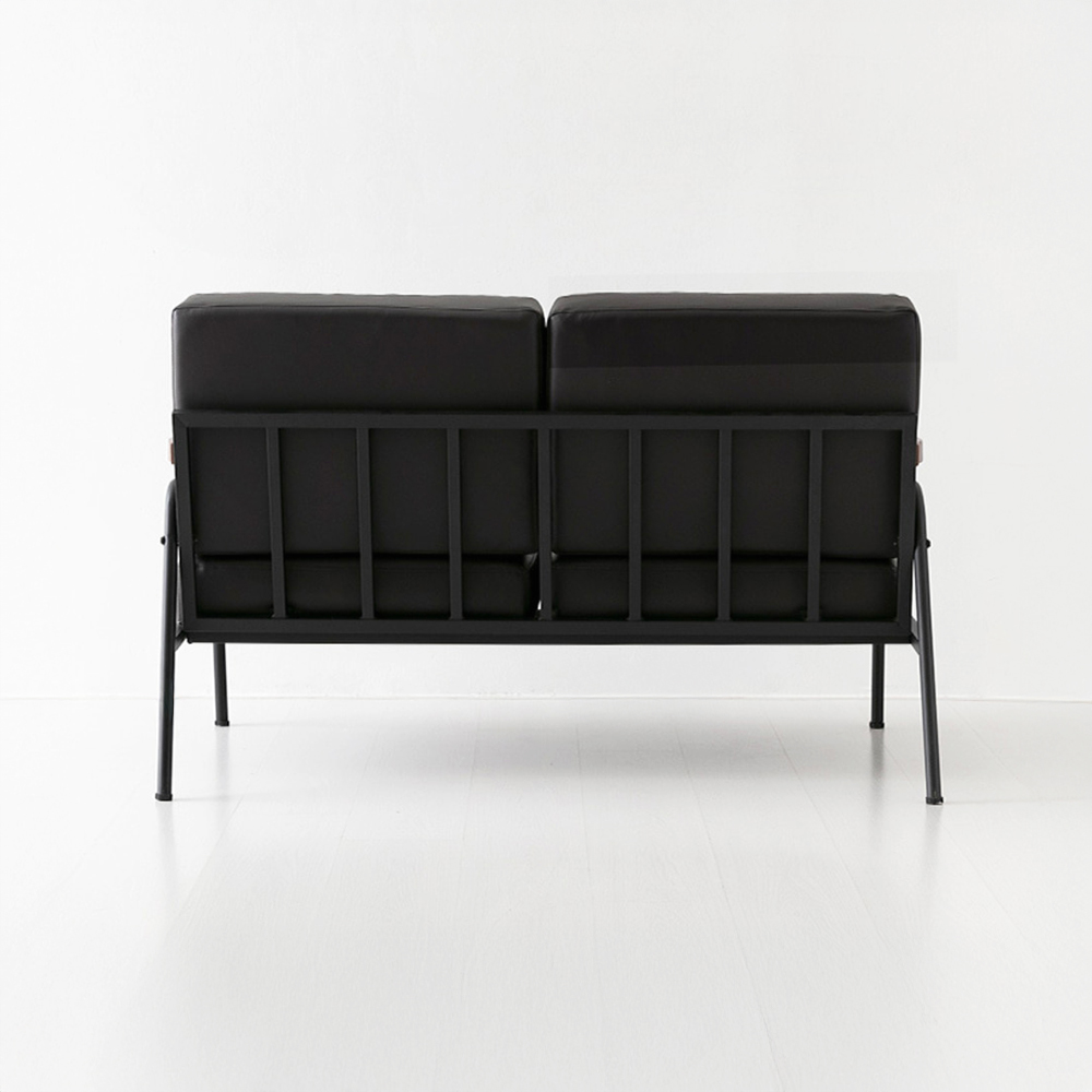 네르센 소파 2인 T323 블랙브라운 8646.4700