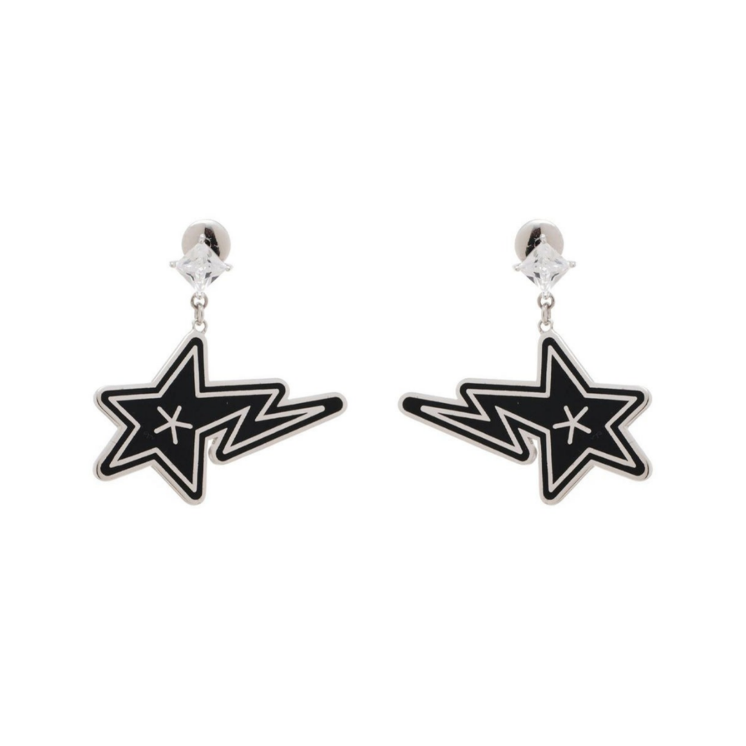 베이프 우먼즈 귀걸이 BAPY STA EARRINGS 1월 3주차 신상 YL20-282-302 - 메인 이미지