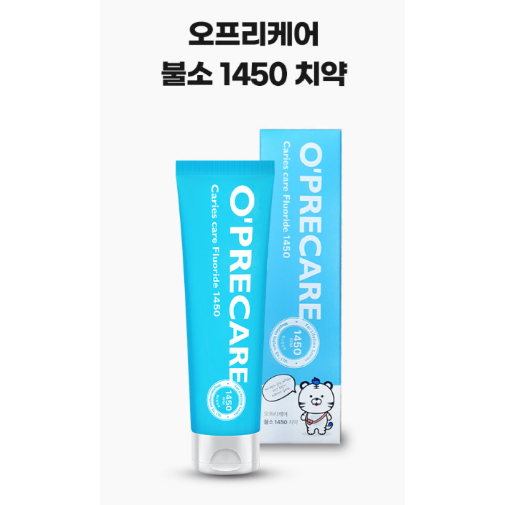 3set 오프리케어 불소치약 1450ppm 고불소 치약 교정 임플란트+베스처 구강유산균 이미지 7