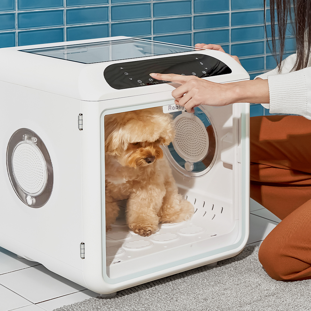 [저소음/음이온] 라빌리 펫드라이룸 강아지 고양이 드라이기 반려동물 털 건조기 털말리기