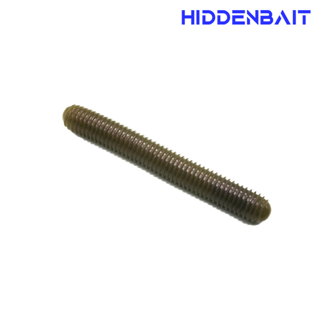 히든베이트 칼리케 싱커 내장형 소프트베이트 배스루어 배스웜 H006 GRAY RED BLACK, 9.9cm - 상세 이미지 5