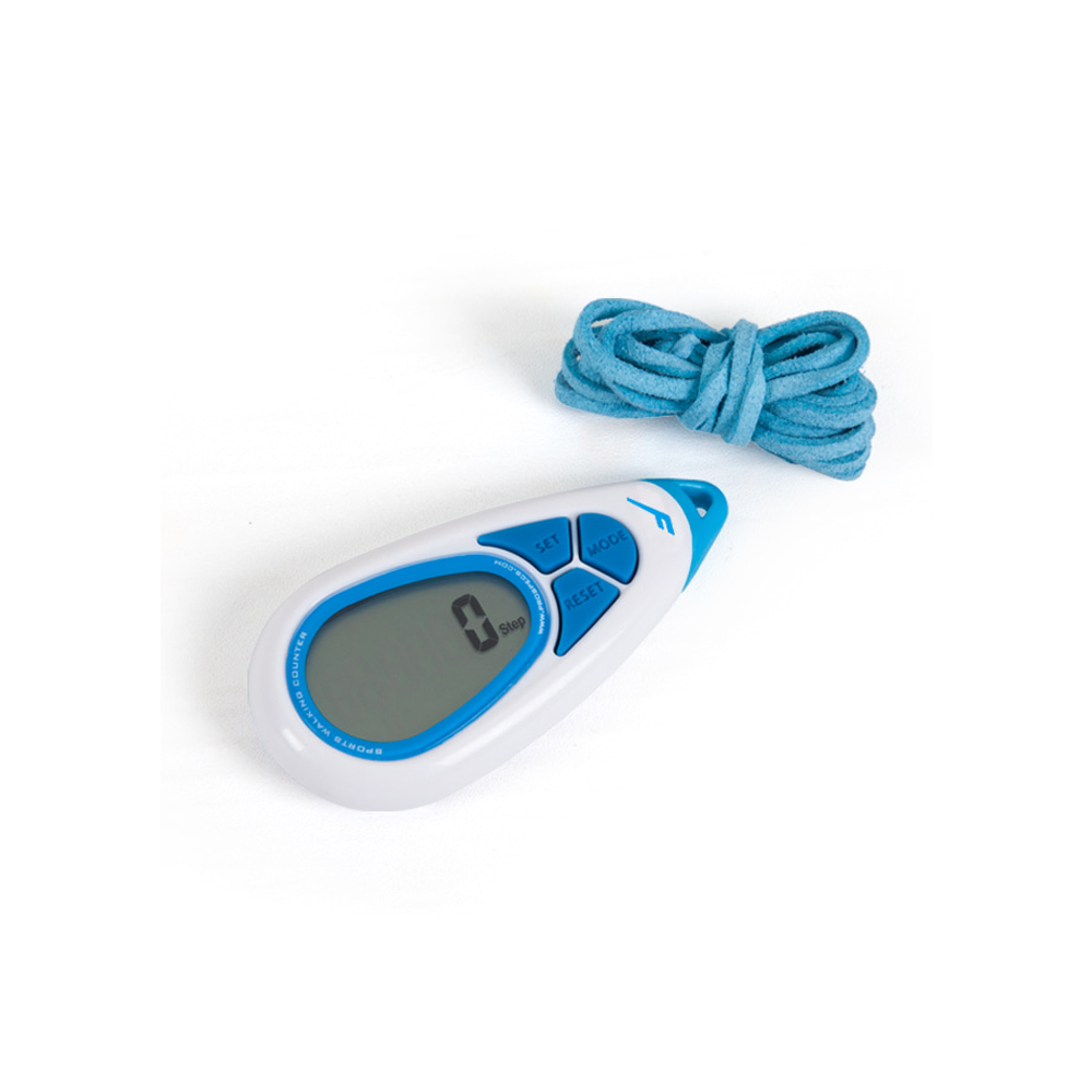 프로스펙스 물방울 만보계 목걸이형 러닝 조깅 등산 속도 이동거리 칼로리 측정 다기능 만보기