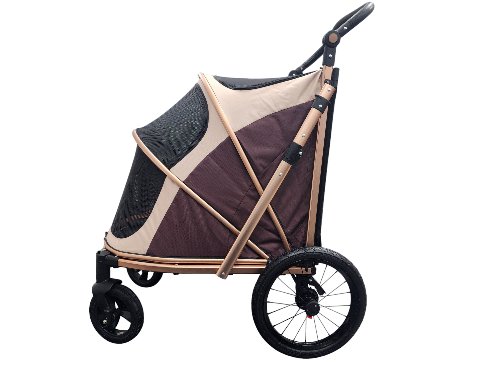 펫신져 헤비 캐리어 접이식 반려동물 유모차 대형견 개모차