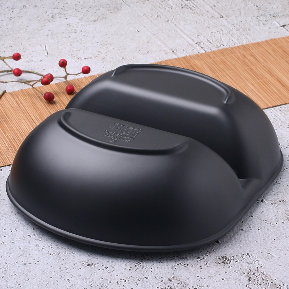 먹토 멜라민 그릇 앞 접시 나눔 반찬 중국집 식당 업소용 식기 23.8cm, 짬짜면그릇 - 상세 이미지 4