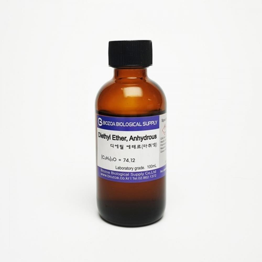 실험동물, 초파리 마취액 에틸에테르 100ml 동아리 과학탐구 실험기자재 : 케어스마트