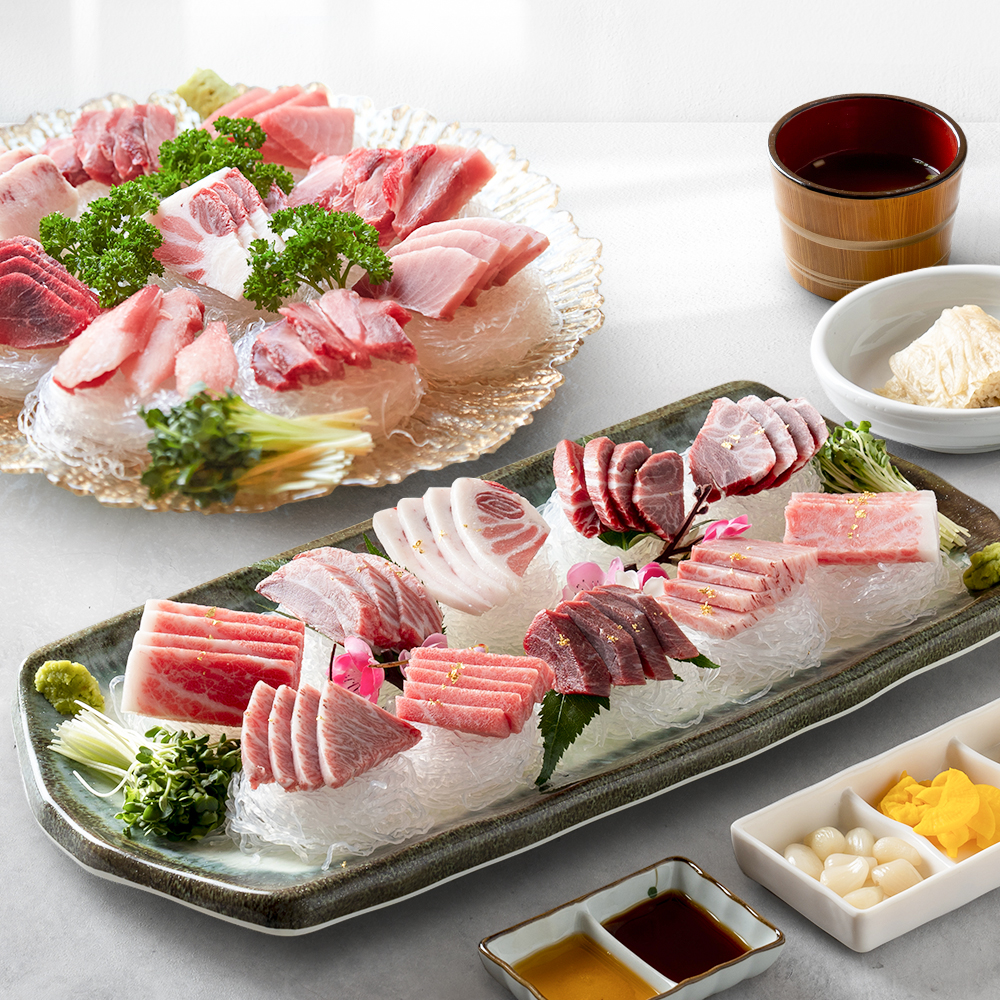 냉동 참치회 참다랑어 부위별 골라담기 (오도로 대뱃살 중뱃살 주도로 가마도로) 참치