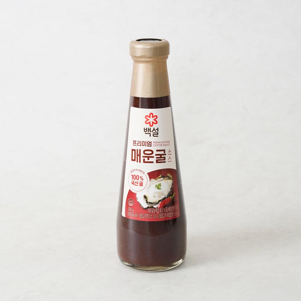 메가마트 CJ 백설 남해굴 소스 매운맛 350g - 상품 이미지