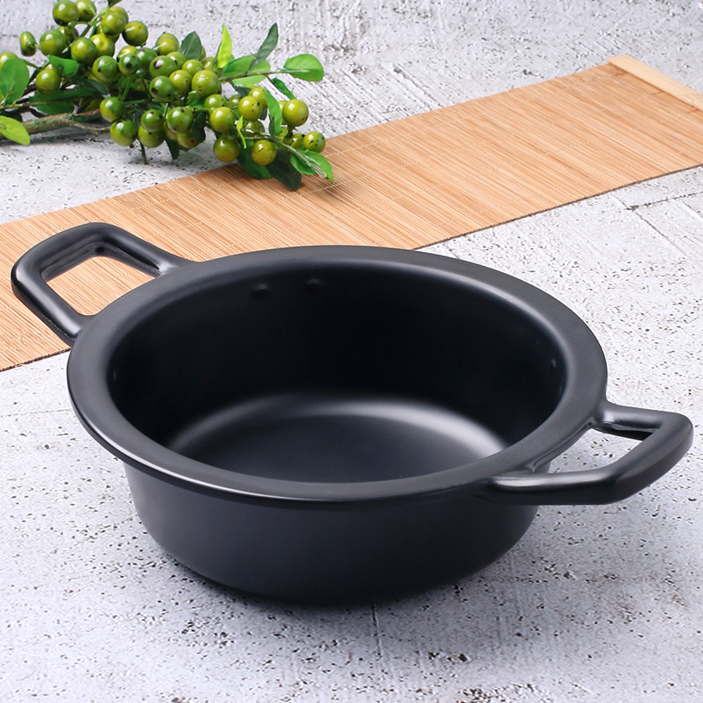 먹토 멜라민 그릇 앞 접시 나눔 반찬 중국집 식당 업소용 식기 28.5cm, 라면면기 - 상품 이미지